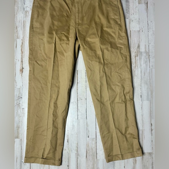 Orvis Golf Dress Pants Men's 40x32 Tan Cotton Comfort - Picture 4 of 11